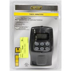 DEFIANT DIGITAL TIMER