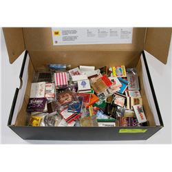 SHOE BOX OF VINTAGE MATCHES