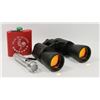 Image 1 : OPTRZ 2050 BINOCULARS, FLASK, LED FLASHLIGHT