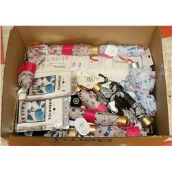 BOX WHITE UMBRELLAS, TEMPORARY TATTOOS AND