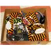 Image 1 : BOX OF ASSORTED HALLOWEEN SLIPPERS, SOCKS