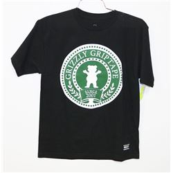 NEW GRIZZLY T-SHIRT, YOUTH MEDIUM