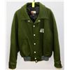 Image 1 : NEW SIZE 46 GREEN BOMBER JACKET.