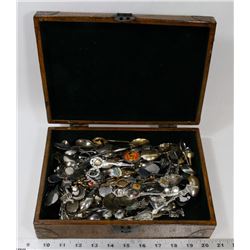 CHEST OF ESTATE COLLECTOR SPOONS