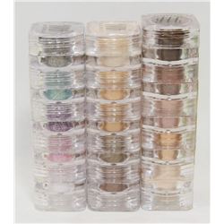 3 ASSORTED STACKS OF 5 MICABELLA NATURAL MINERAL