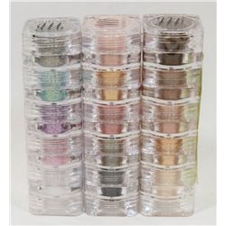 3 ASSORTED STACKS OF 5 MICABELLA NATURAL MINERAL