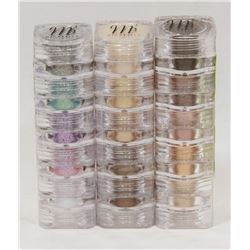 3 ASSORTED STACKS OF 5 MICABELLA NATURAL MINERAL