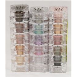 3 ASSORTED STACKS OF 5 MICABELLA NATURAL MINERAL