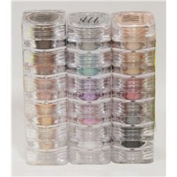 3 ASSORTED STACKS OF 5 MICABELLA NATURAL MINERAL