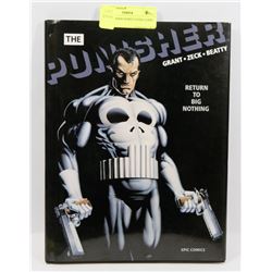 THE PUNISHER HARD COVER COMIC BOOK.
