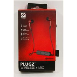 IFROGZ PLUGZ BLUETOOTH HEADPHONES W/ MIC