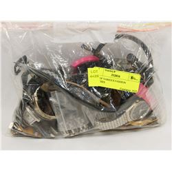 BAG OF VARIOUS FASHION WATCHES