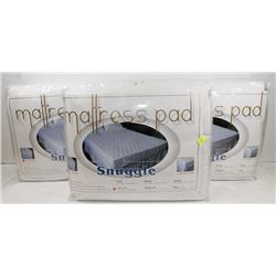 LOT OF 5 NEW TWIN XL MATTRESS PADS