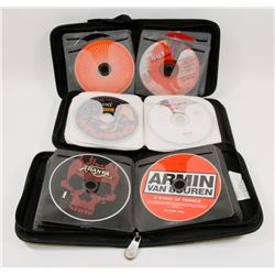 3 CD BINDERS FULL OF ASSORTED MUSIC CDS INCLUDING