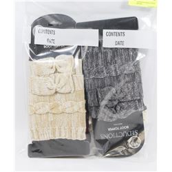 BAG OF ASSORTED SEDUCTIONS BOOT TOPPERS