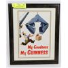 Image 1 : MY GOODNESS MY GUINNESS REPRINT AD FRAMED.