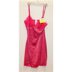NEW ARIANNE PINK SHIMMER CAMISOLE/DRESS SIZE SMALL