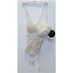 VA BIEN 34C CREAM TONE CORSET WITH REMOVEABLE