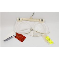 VA BIEN SIZE 38C STRAPLESS BRA SHAPER WITH CLEAR