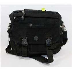 BLACK LAPTOP BAG W/SHOULDER STRAP -