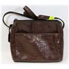 Image 1 : CORNELL BROWN LEATHER PURSE W/LONG
