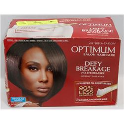 OPTIMUM SALON CARE NO LYE HAIR RELAXER KIT