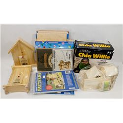 FLAT OF NEW WOOD CRAFT