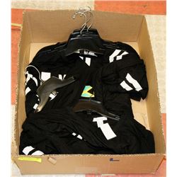BOX OF JAMAICA LADIES STYLE T-SHIRTS ASSORTED
