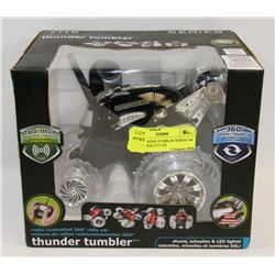 THE THUNDER TUMBLER SERIES 360 DEGREE RALLY CAR.