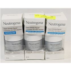 3 NEUTROGENA RAPID WRINKLE REPAIR REGENERATING