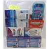 Image 1 : BAG OF ASSORTED INCL VITAMINS AND NASAL CARE.
