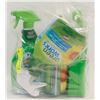Image 1 : BAG W/ 2 GREENWORKS & 2 SCRUBBING BUBBLES BATHROOM