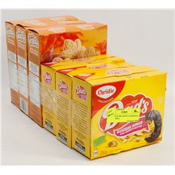 3 BOXES OF MR. MAPLE COOKIES & 3 GOODIE RING