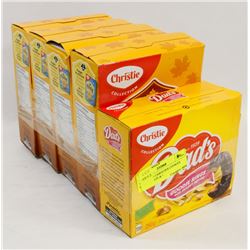 5 BOXES OF CHRISTIES COOKIES INCL 4 PIRATE & 1