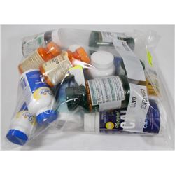 BAG OF ASSORTED VITAMINS.