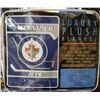 Image 1 : NEW! "WINNIPEG" LUXURY PLUSH BLANKET (QUEEN)