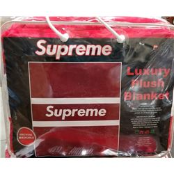 NEW! "SUPREME" LUXURY PLUSH BLANKET (QUEEN)