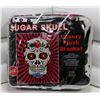 Image 1 : NEW! "SUGAR SKULL" LUXURY PLUSH BLANKET (QUEEN)