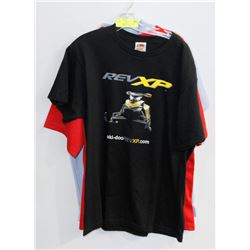 LOT OF 3 NEW SIZE MED MENS SHIRTS VARIOUS STYLES