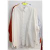 Image 1 : LOT OF 3 NEW SIZE LARGE MENS DRESS SHIRTS