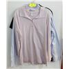 Image 1 : LOT OF 3 NEW SIZE MED WOMANS GOLF& DRESS SHIRTS