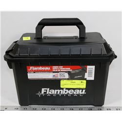 FLAMBEAU TACTICAL AMMO CAN BOX.