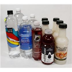 LOT OF ASSORTED BEVERAGES