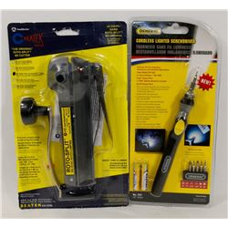 SEALED ITEMS GENERAL TOOLS 502 CORDLESS LIGHTED