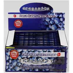 BOX WITH 12 PACKS OF PREMIUM FLAVOURED PAPERS