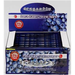 BOX WITH 12 PACKS OF PREMIUM FLAVOURED PAPERS