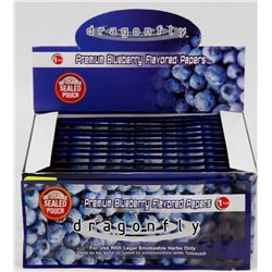 BOX WITH 12 PACKS OF PREMIUM FLAVOURED PAPERS