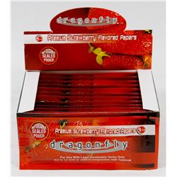 BOX WITH 12 PACKS OF PREMIUM FLAVOURED PAPERS