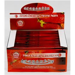 BOX WITH 12 PACKS OF PREMIUM FLAVOURED PAPERS