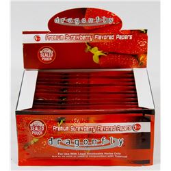 BOX WITH 12 PACKS OF PREMIUM FLAVOURED PAPERS